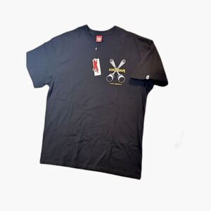 NWT BBC Ice Cream T-Shirt Men’s Large Black Crossed Spoons Logo Rare